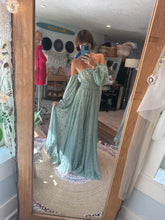 Load image into Gallery viewer, You glow girl lace dress hand dye ready to ship sale