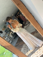 Load image into Gallery viewer, Ready to ship poetry too with show off those shoulders two piece flash sale