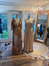 Load image into Gallery viewer, Ready to ship sale the becoming dress in sheer floral with seperate slip dress two dress deal