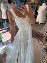 Load image into Gallery viewer, Ready to ship sale rosette off white matte satin