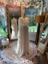 Load image into Gallery viewer, Flash sale one of a kind oh lover tulle/linen cotton/ lace not as perfect as I’d like but still lovely