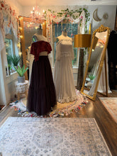 Load image into Gallery viewer, Two dress deal off white fringe Raynie two piece linen cotton with mix and match two piece flash sale
