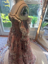 Load image into Gallery viewer, Ready to ship one of a kind Opaline dress in chiffon print sale
