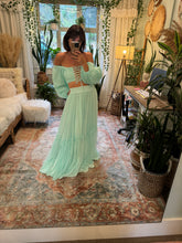 Load image into Gallery viewer, Random stuff sale Ready to ship seafoam hand dyed bring it two piece dress