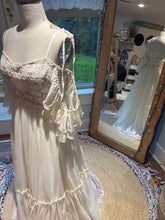 Load image into Gallery viewer, Sale - Custom dress with vintage lace