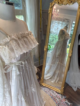 Load image into Gallery viewer, Ready to ship one only sample sale Beatrice Dress with sleeves one of a kind lace gown