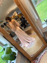 Load image into Gallery viewer, Ready to ship on sale pink satin matte a new day two piece dress