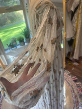 Load image into Gallery viewer, Ready to ship embroidery charmed dress with chiffon lining