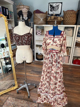 Load image into Gallery viewer, Flash sale Ready to ship Frolick two piece and hey babe hand dyed top