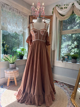 Load image into Gallery viewer, Ready to ship sale we belong caramel brown cotton dress