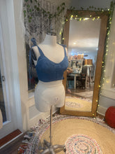 Load image into Gallery viewer, Ready to ship sale denim bustier  (fits best on bigger busts)
