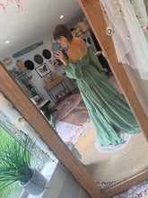 Load image into Gallery viewer, Sale Ready to ship crinkle Kelly  green you glow girl dress