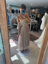Load image into Gallery viewer, One of a kind sparkles midi dress