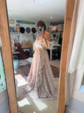 Load image into Gallery viewer, Ready to ship poetry two piece dress  in crinkle floral