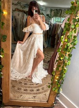 Load image into Gallery viewer, ON SALE ready to ship Poetry two piece white lace dress