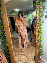 Load image into Gallery viewer, Ready to ship Mega Sale two piece dress in taupe blush color