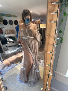 Sale ready to ship Frolick with ruffle shoulders