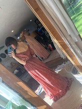 Load image into Gallery viewer, Two dress deal prairie hearts hand dye floral with Ready to ship hand dyed floral we belong dress sale)