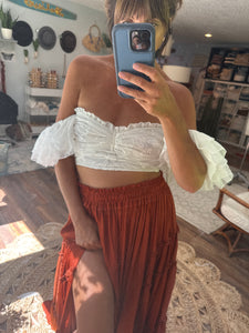 Two top one skirt  to ship soft satin matte simply two-piece dress on sale