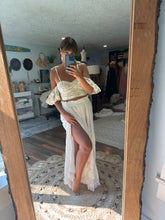 Load image into Gallery viewer, Ready to ship poetry too with show off those shoulders two piece flash sale