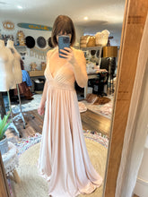 Load image into Gallery viewer, Two dress deal nude everyday slip and wish dress hand dyed ivory ready to ship