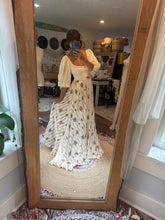 Load image into Gallery viewer, Ready to ship sale oh lover with embroidery creamy ivory dress