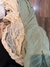 Load image into Gallery viewer, (Package A)Box of fabric remnants perfect for baby layering (photo prop)