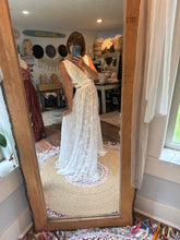 Load image into Gallery viewer, Ready to ship sale lace love me Wild with tulle lace over skirt dress