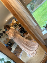 Load image into Gallery viewer, Two dress deal nude everyday slip and wish dress hand dyed ivory ready to ship