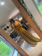 Load image into Gallery viewer, (RTS) Chiffon delight mustard ready to ship dress