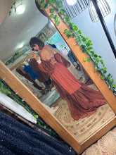 Load image into Gallery viewer, Ready to ship rust glory dress