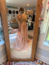Load image into Gallery viewer, Ready to ship nothing quite like you tulle hand dyed skirt and mystical hand dye gauze top