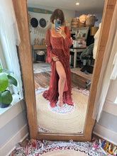 Load image into Gallery viewer, Ready to ship slight dye flaw euphoria hand dye dress adjustable