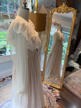 Load image into Gallery viewer, Flash sale one of a kind oh lover tulle/linen cotton/ lace not as perfect as I’d like but still lovely