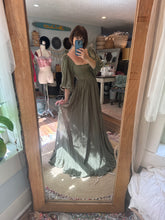 Load image into Gallery viewer, Ready to ship sale olive oh lover dress linen cotton