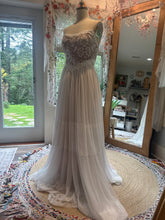 Load image into Gallery viewer, Sample sale one of a kind Cherish Dress with vintage lace bodice ready to ship