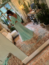 Load image into Gallery viewer, Random stuff sale Ready to ship seafoam hand dyed bring it two piece dress