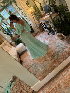 Random stuff sale Ready to ship seafoam hand dyed bring it two piece dress