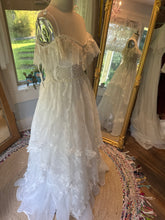 Load image into Gallery viewer, Reserved and combine Ready to ship sale one of a kind sample sale dress (slightly imperfect)