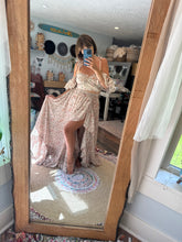 Load image into Gallery viewer, Ready to ship poetry two piece dress  in crinkle floral