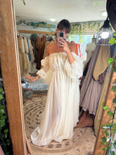 Load image into Gallery viewer, Ready to ship Glow Up sheer light ivory dress