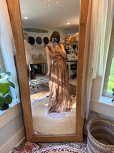 Load image into Gallery viewer, Ready to ship floral two piece vintage lovers tulle mesh fabric sale