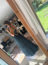 Load image into Gallery viewer, Hand dyed flash sale ready to ship teal hey babe dress
