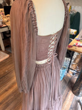 Load image into Gallery viewer, Ready to ship bring it two piece cotton with soft tulle overlay hand dyed dress