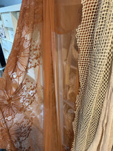 Load image into Gallery viewer, (Package Q) bigger pieces ready to ship Box of fabric remnants perfect for baby layering (photo prop)