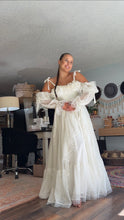 Load image into Gallery viewer, Ready to ship ivory one of a kind Opaline dress
