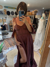 Load image into Gallery viewer, One only - Two dress deal euphoria  Dress with we belong hand Dye brown (little dye flaw)