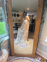 Load image into Gallery viewer, Ready to ship Gently lace dress lined in nude on sale