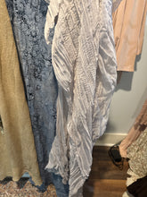 Load image into Gallery viewer, (Package o) bigger pieces ready to ship Box of fabric remnants perfect for baby layering (photo prop)