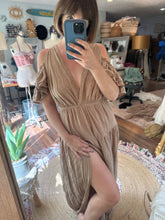 Load image into Gallery viewer, Ready to ship sale tan brown blessed dress